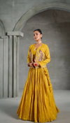 PC 495 Chinon With Heavy Thread & Sequence Work Lehenga With Crop Top And Jacket Collection Bulk Orders In India